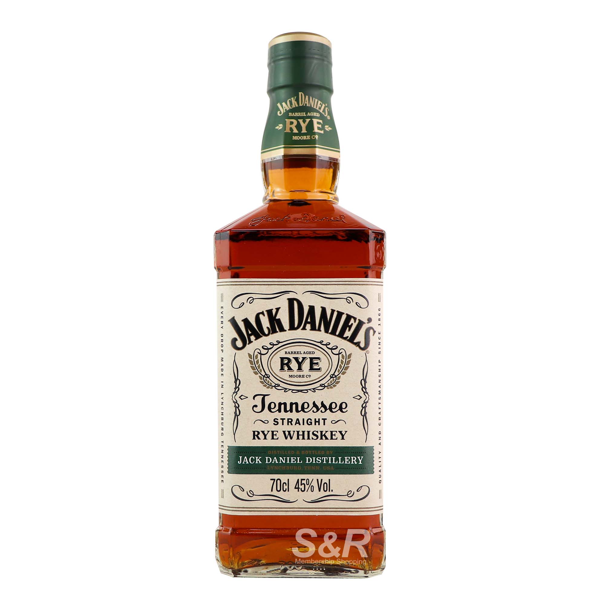 Jack Daniel's RYE Tennessee Straight Whiskey 700mL